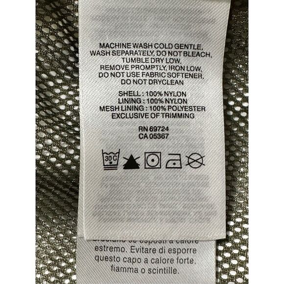 Columbia girl Size Small Lightweight Rain/Windbreaker Mesh Lined Jacket A727 - Picture 8 of 9